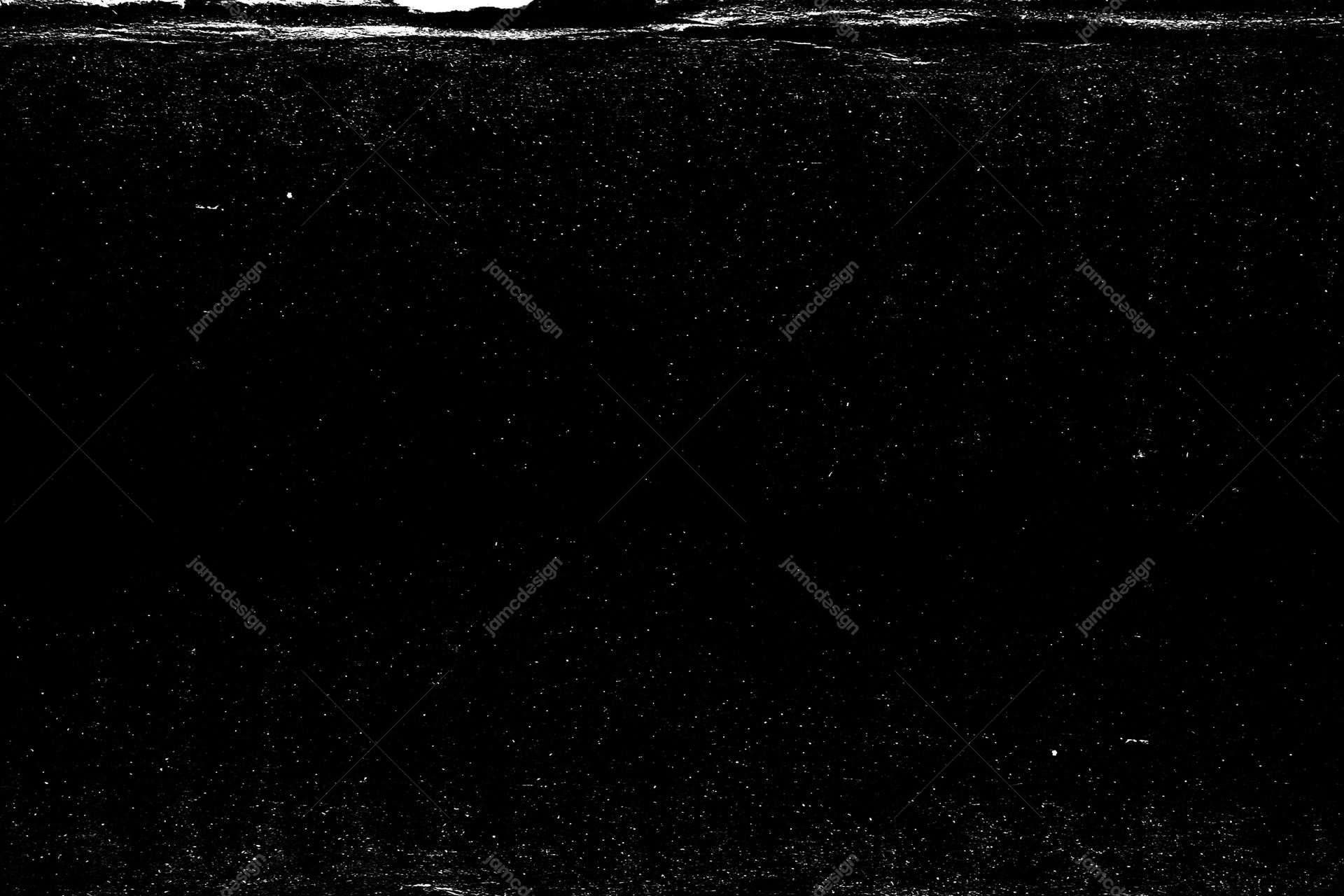 Black Texture With White Speckles PNG. This black PNG texture has fine scattered white specks and rough distressed streaks along the edges, creating a dark