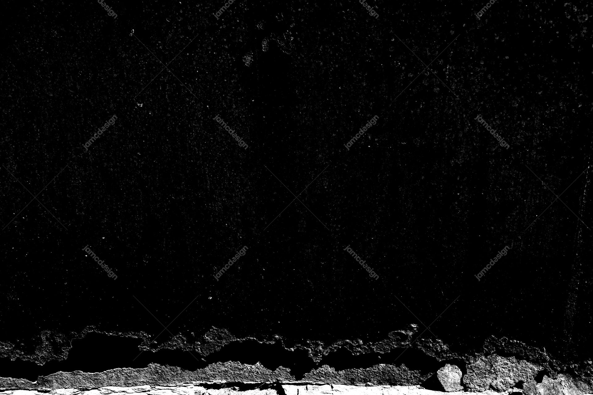 Black Speckled Texture With Ragged Pale Edge PNG. Download this PNG texture of a nearly black, finely speckled surface with a jagged pale strip along