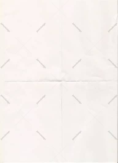 Cream Paper Texture With Intersecting Folds