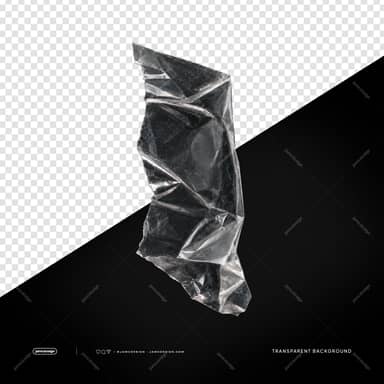 Crumpled Plastic Wrap PNG