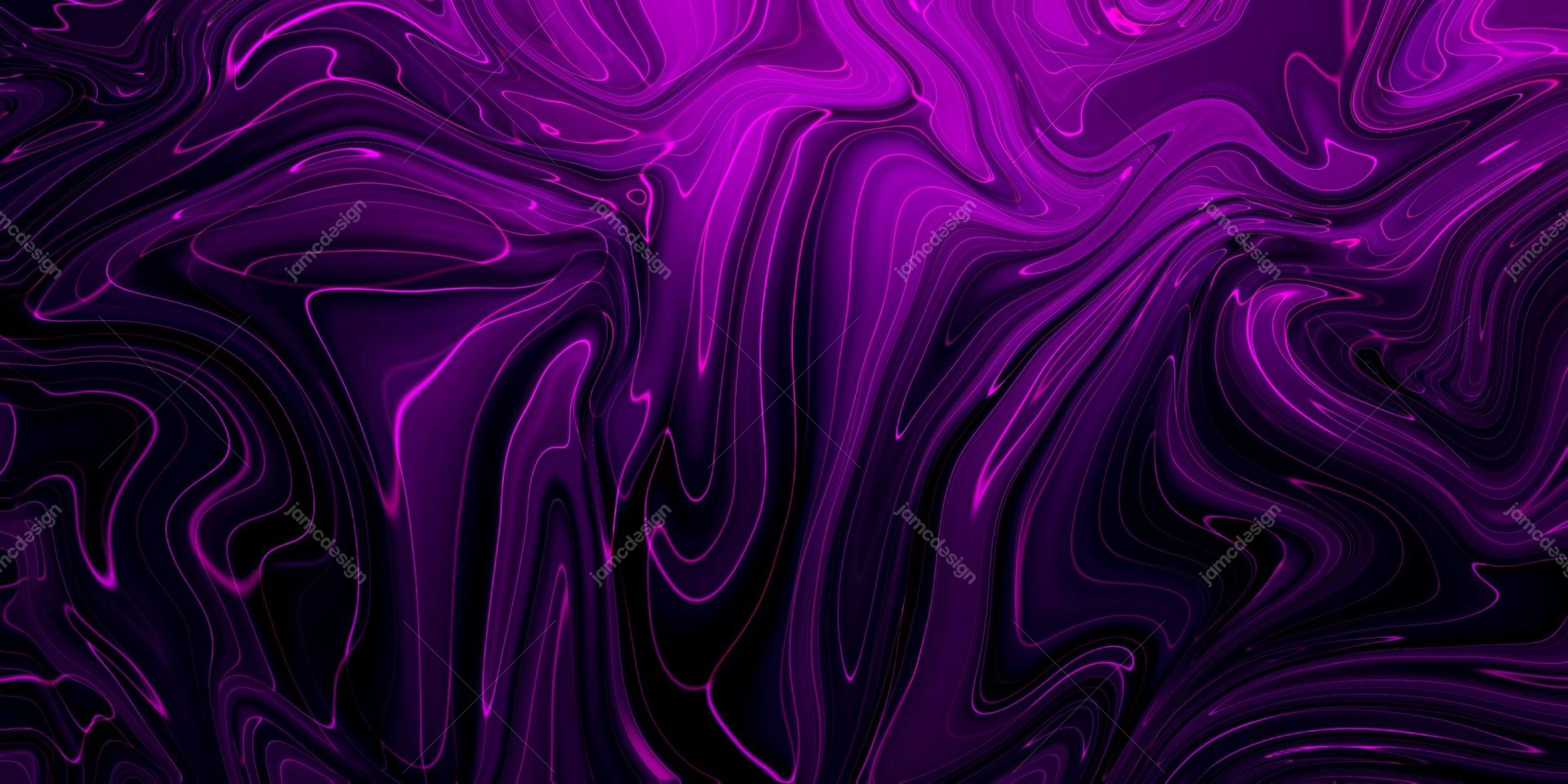 Purple Liquid Marble Swirl Background. This JPG texture shows flowing purple liquid forms with glossy, veinlike contours against a dark field