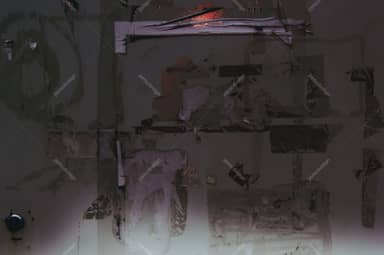 Dark Wall Texture With Torn Paper Layers
