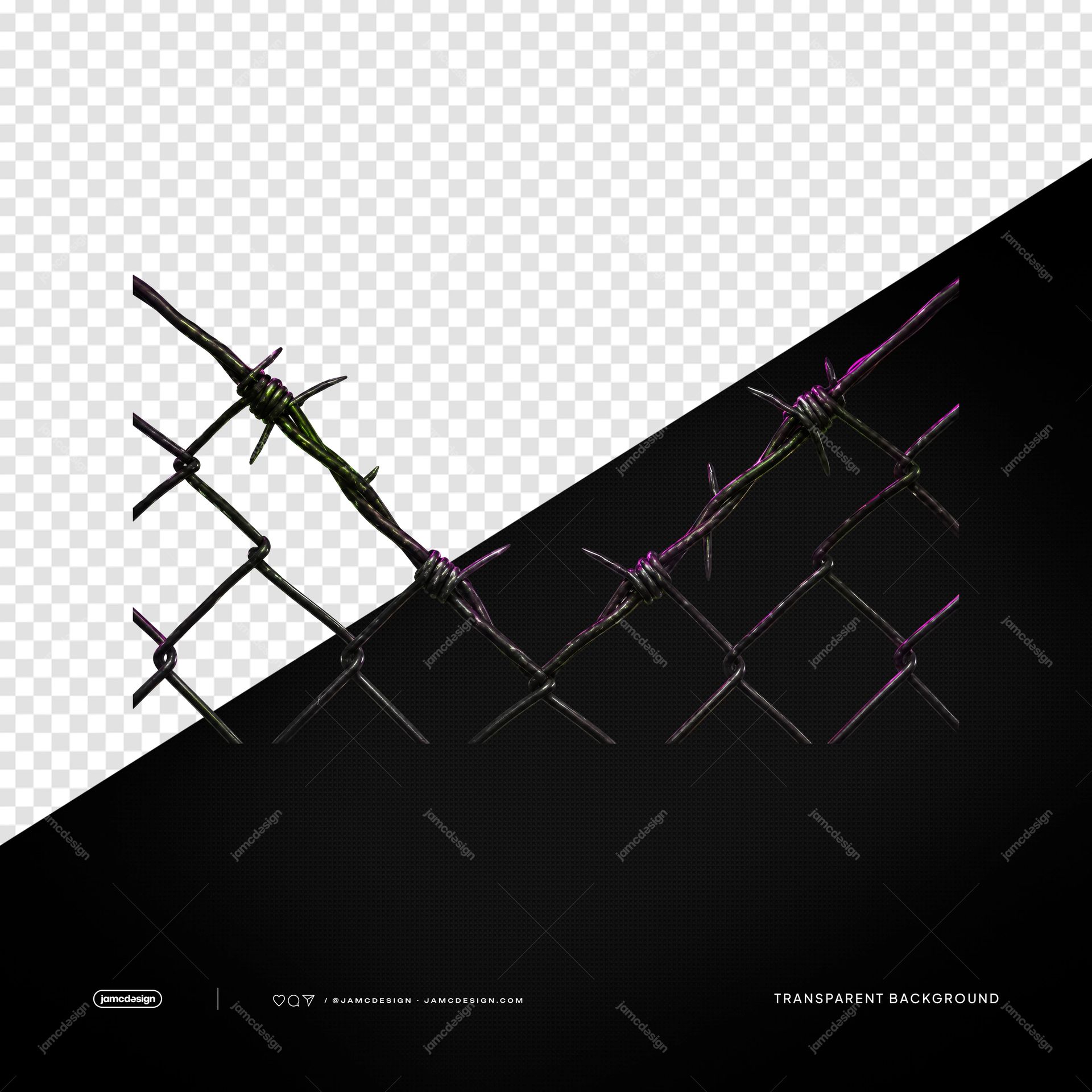 Cerca De Tela De Arame Com Arame Farpado PNG Transparente. Cerca de tela de arame com arame farpado fornecida como um objeto PNG transparente