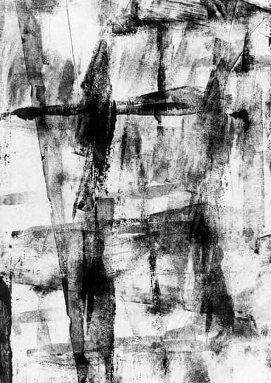 Monochrome Abstract Brushstroke Texture