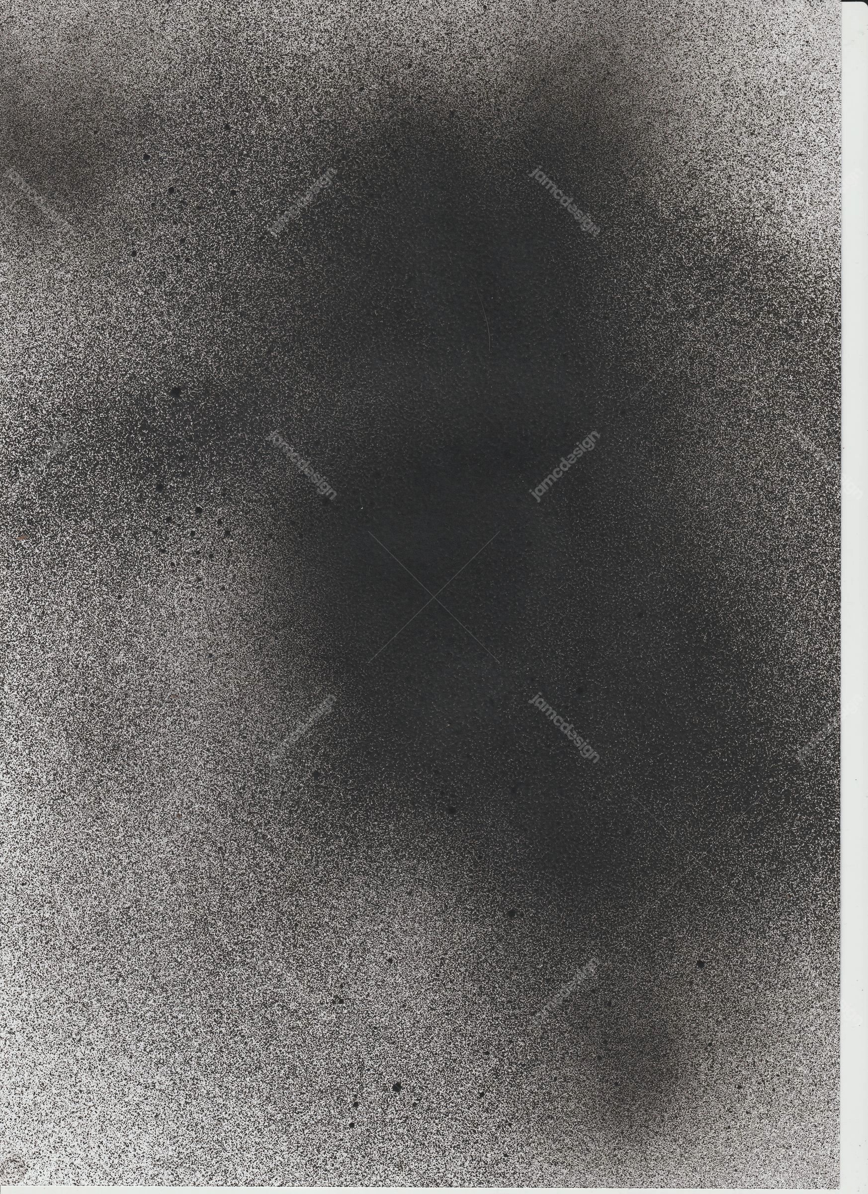 Grainy Gray Smoke Haze Texture. This JPG texture shows soft gray smoke clouds, fine speckling and a darker central haze in a monochrome style