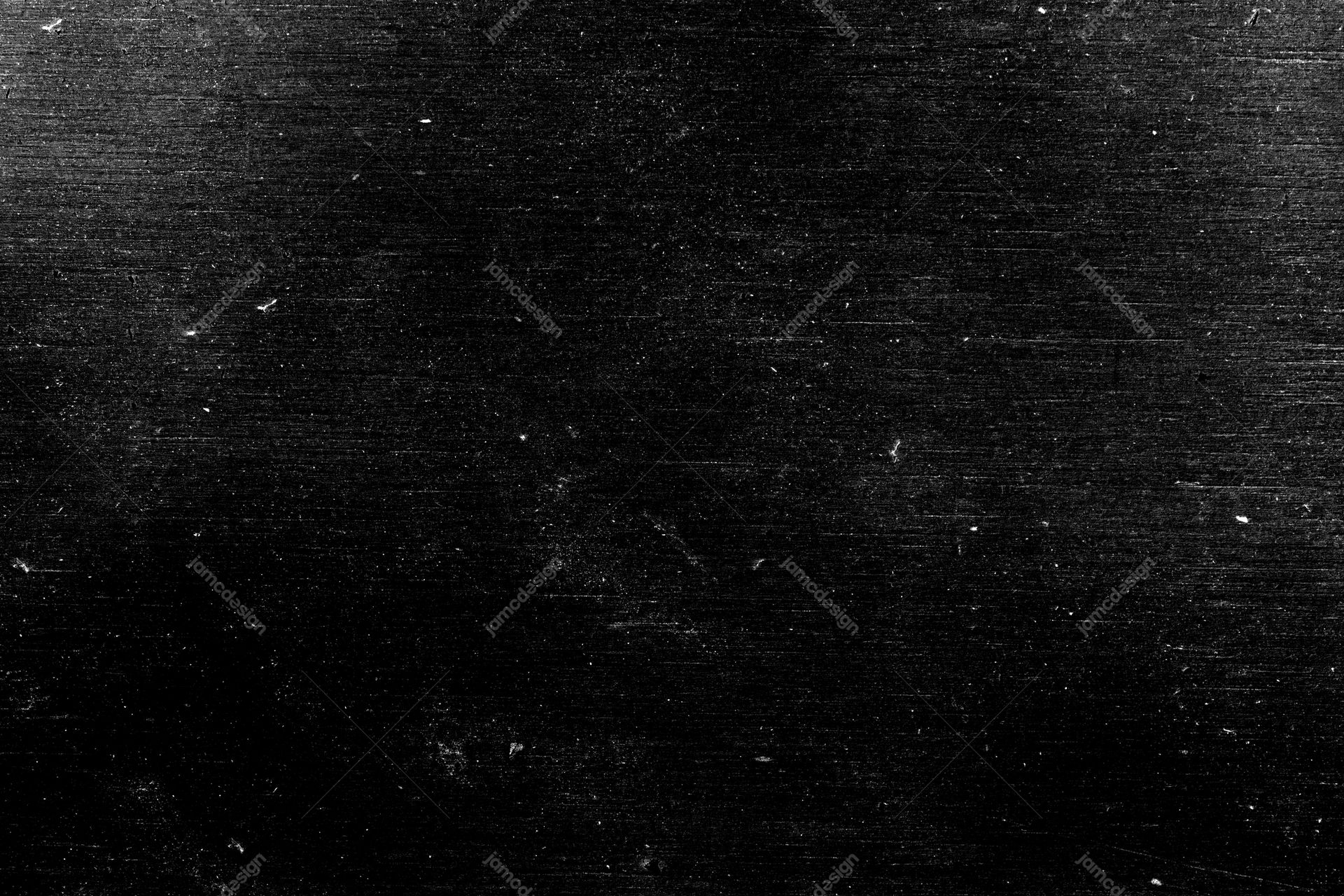 Black Scratched Grain Texture PNG. This PNG texture shows a dark monochrome surface with fine static grain, scattered pale flecks and worn scratches