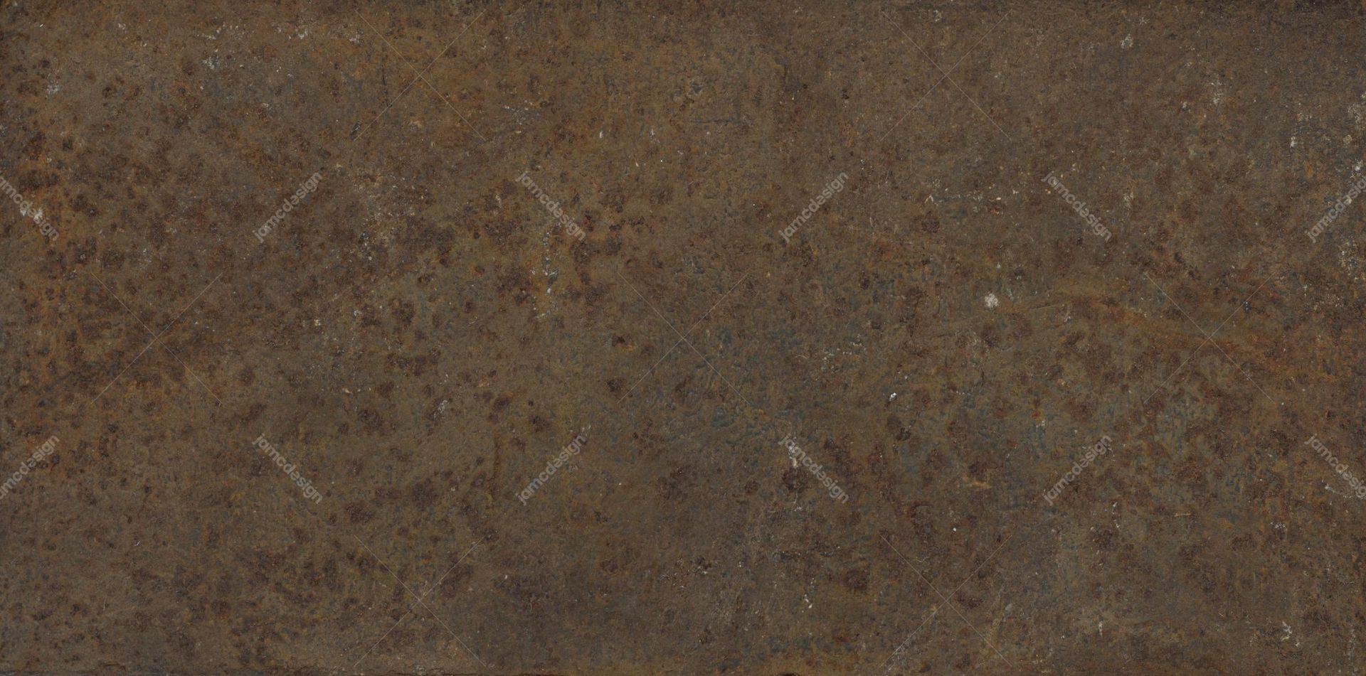 Weathered Brown Metal Texture With Fine Scratches. This JPG metal texture shows a rust brown surface with mottled grain
