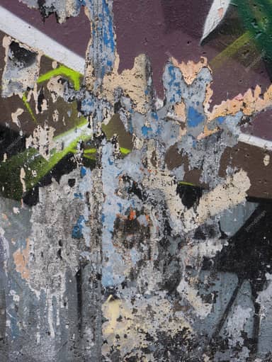 Gray Torn Poster Collage Texture PNG