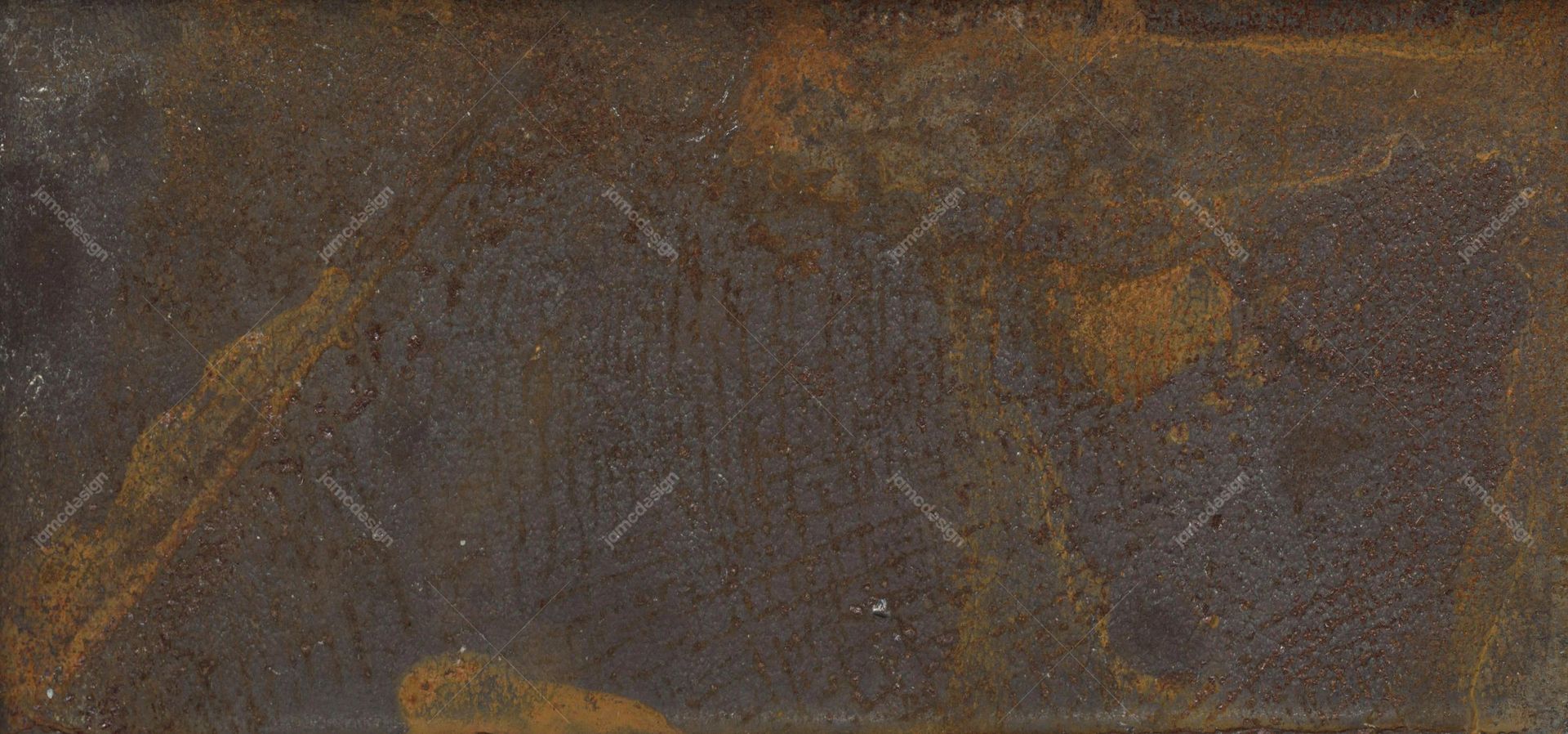 Weathered Brown Rusted Metal Texture. A JPG metal texture with weathered brown and rusty orange mottling