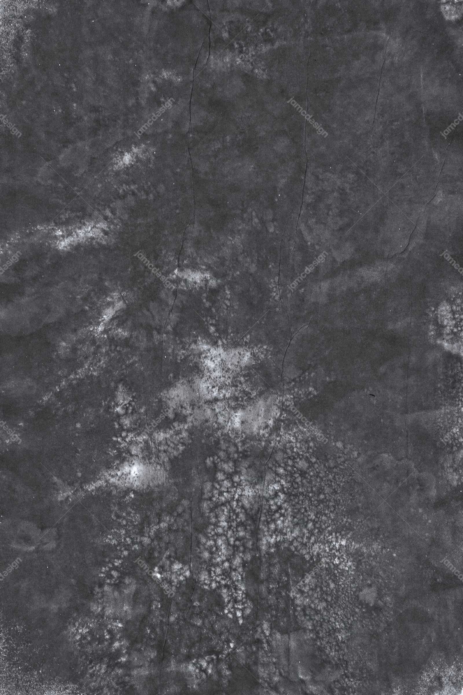 Dark Mottled Concrete Texture. Download this JPG texture of dark mottled concrete, with charcoal grey stone surfaces, pale weathered patches and fine cracks