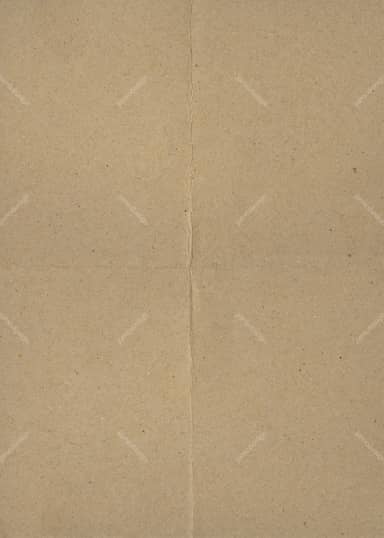 Speckled Tan Paper Texture With Vertical Crease