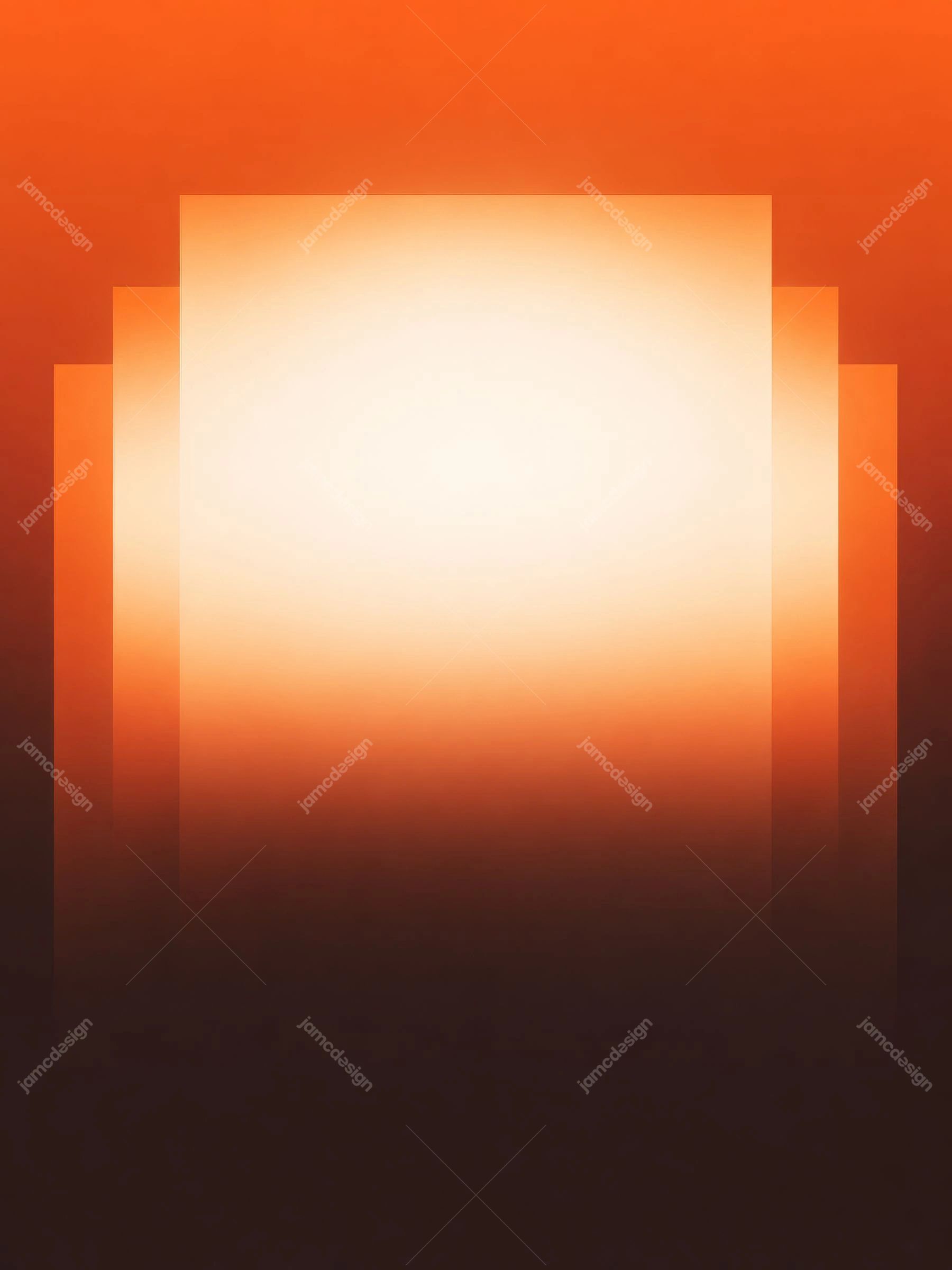 Warm Orange Abstract Gradient Layered Glow Background JPG. Warm orange abstract gradient supplied as a JPG background