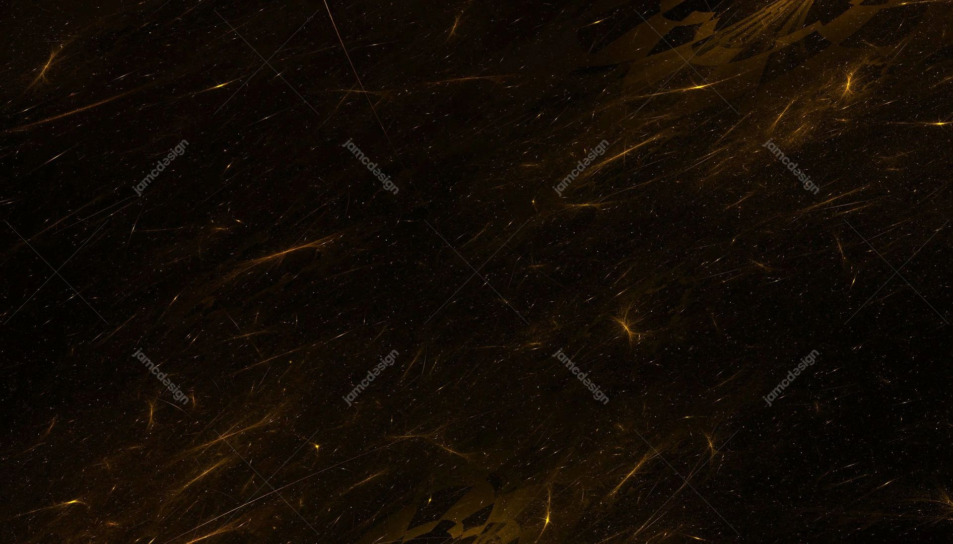 Golden Light Streaks On Black Texture. Download this JPG texture of fine golden light streaks and scattered glints across a nearly black, scratched surface