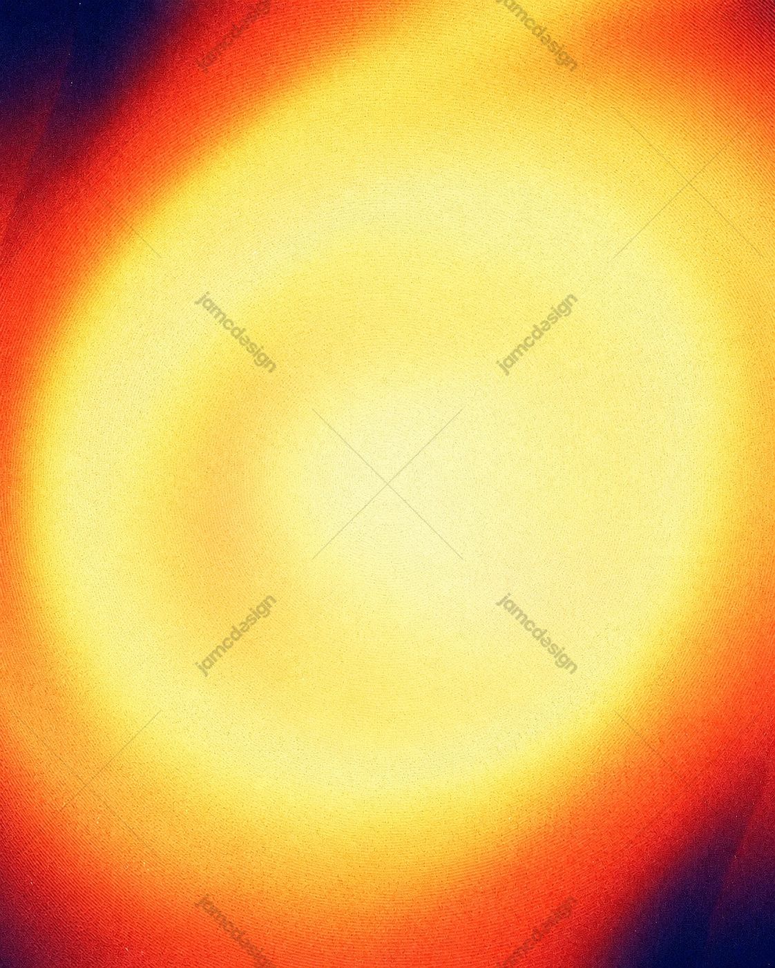 Warm Orange Radial Gradient Texture Background. PNG texture background featuring a warm orange and yellow radial glow