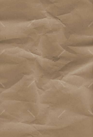 Tan Crumpled Paper Texture Background