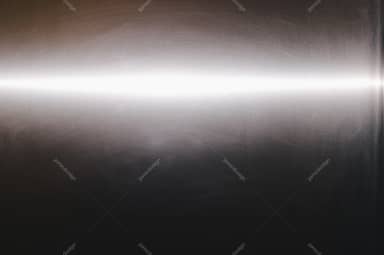 Brushed Metal Texture With White Horizontal Lens Flare