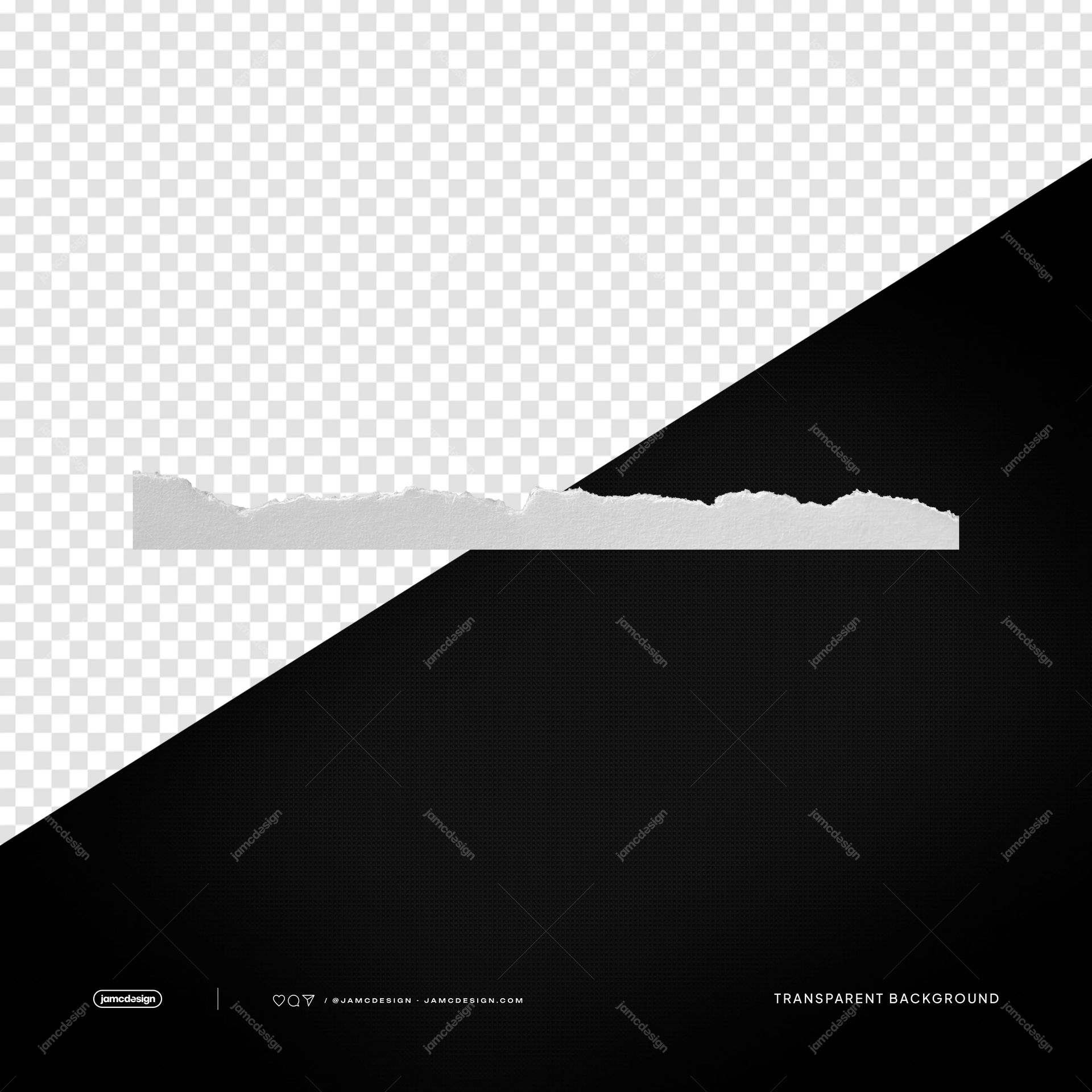 White Rough Torn Paper Edge Uneven Strip PNG Transparent. White rough paper edge supplied as a PNG transparent object