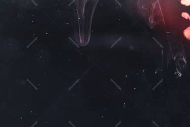 Dark Ink Texture With Pink Light Reflection