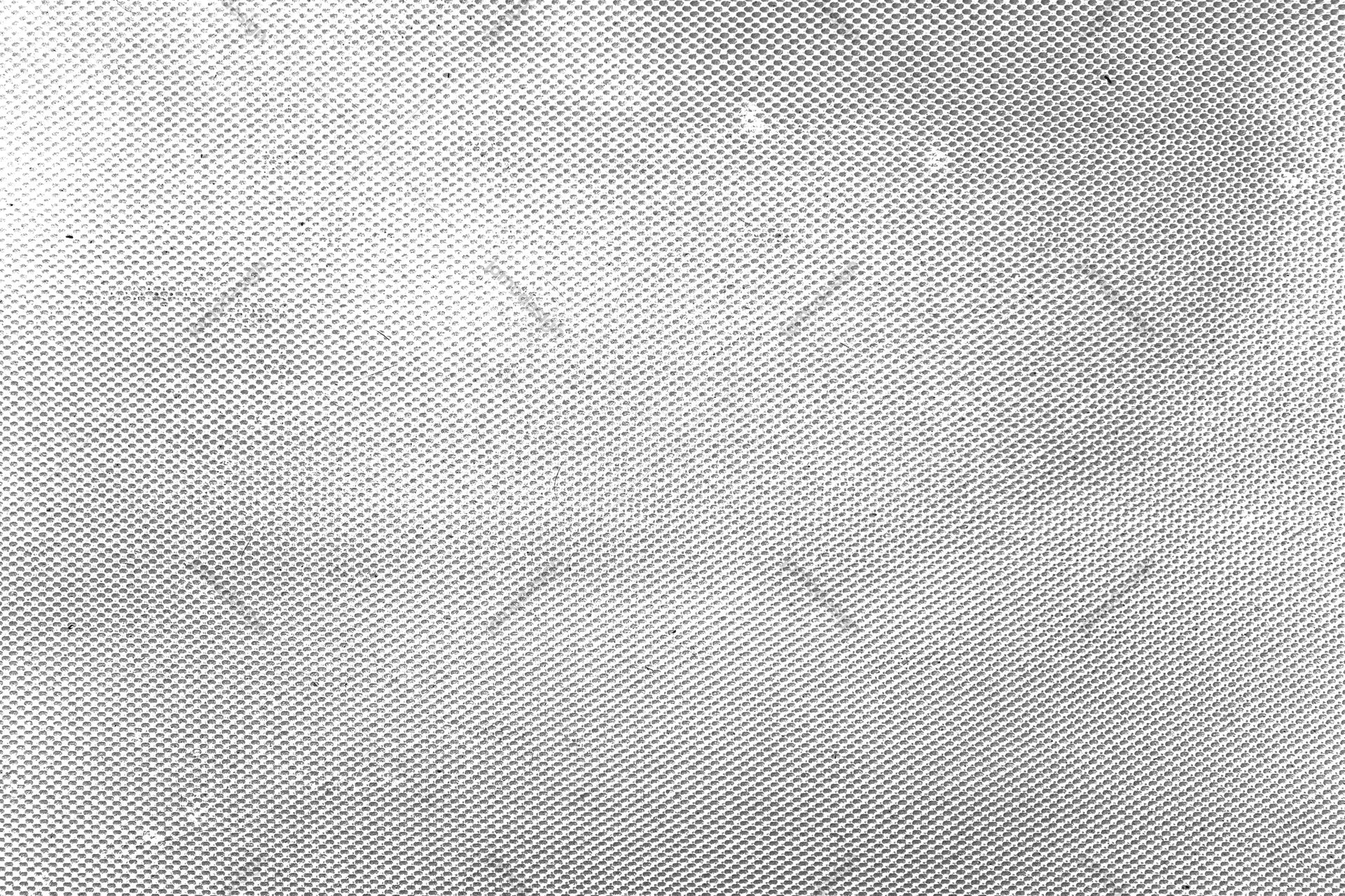 White Woven Crosshatch Texture PNG. This PNG texture shows a fine white woven crosshatch with subtle grey shading and a softly uneven surface