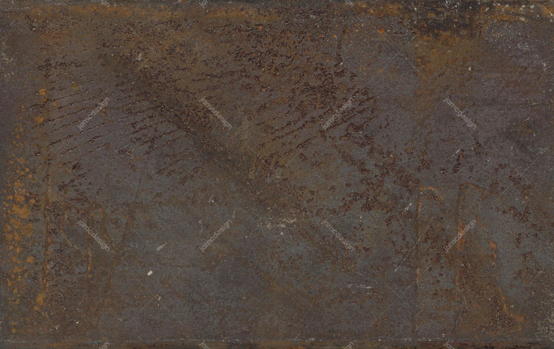 Dark Brown Weathered Metal Texture. Download this JPG texture of a dark brown, weathered metal surface, marked by fine scratches