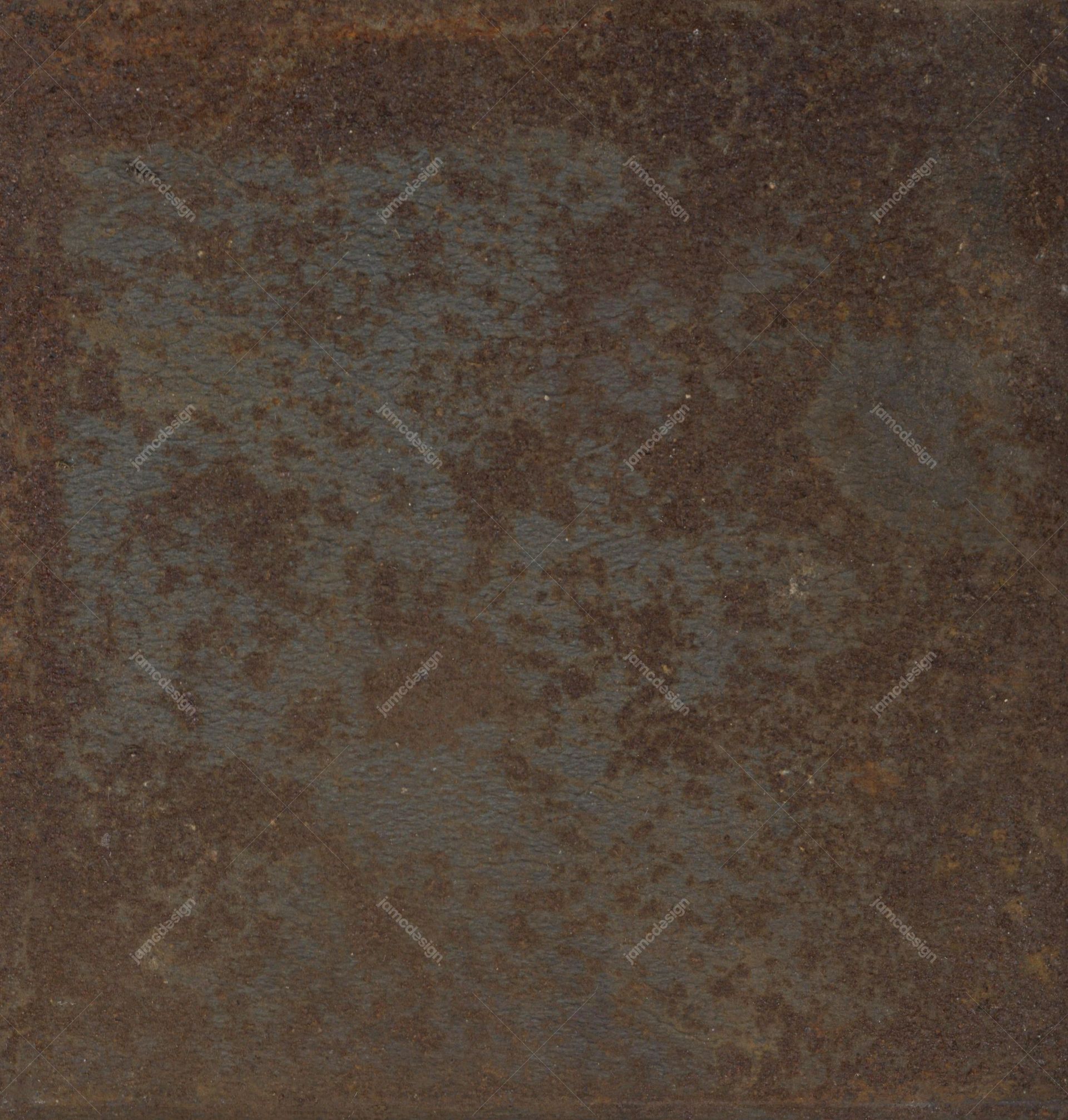 Weathered Steel Surface Texture. This JPG texture features a mottled, weathered steel surface in brown and charcoal gray, with a rough, distressed finish
