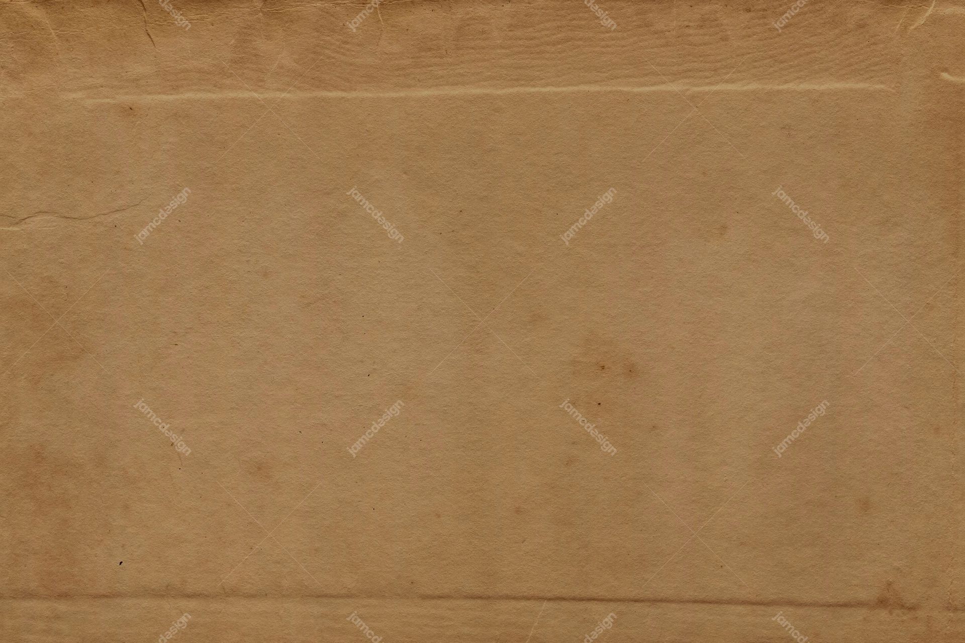 Grainy Tan Paper Texture With Horizontal Folds. Download this JPG paper texture, showing a tan, grainy surface with broad folds
