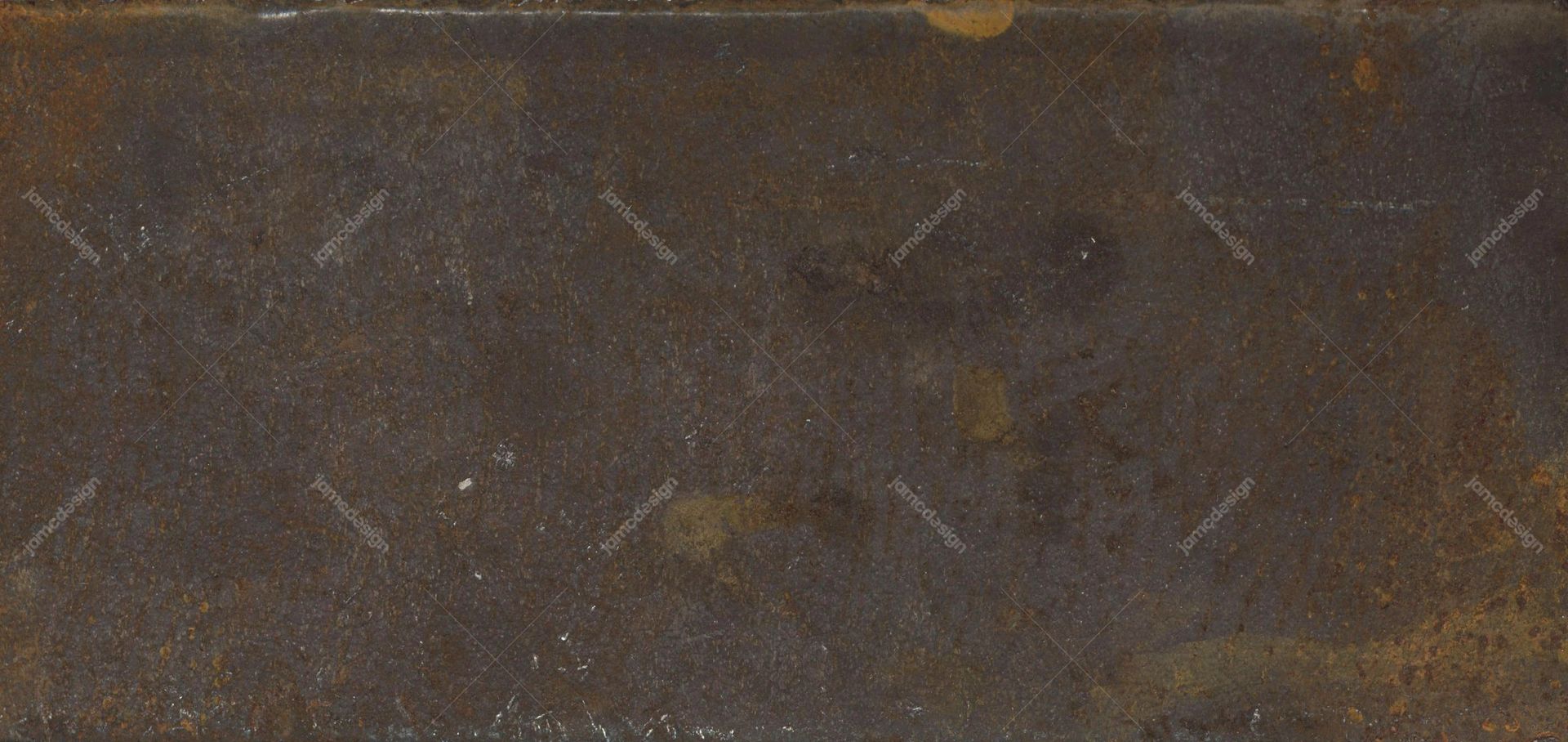 Mottled Brown Rust Metal Texture. This JPG metal texture has a dark brown, mottled surface with muted gold rust marks and fine scratches