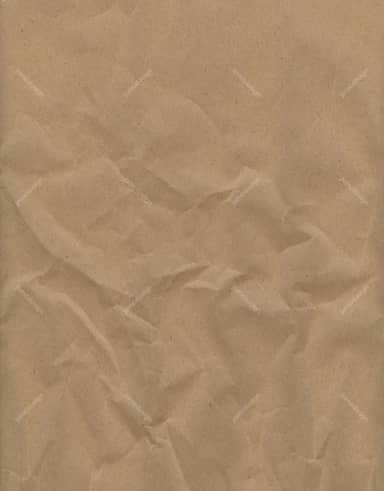 Tan Paper Texture With Deep Creases