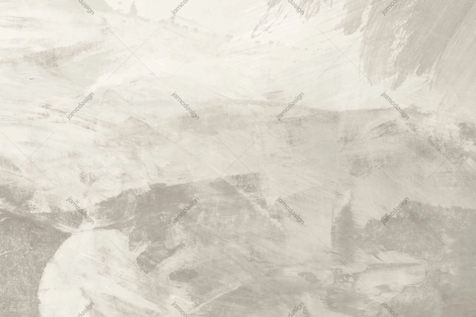 White And Gray Plaster Brushstroke Texture Background. This JPG texture background has broad white and gray plaster brush marks across a softly mottled