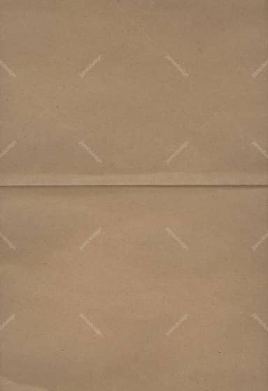 Tan Paper Texture With A Straight Crosswise Fold