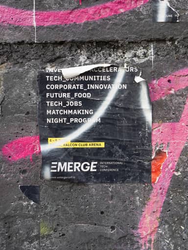 Torn Poster And Pink Paint Texture PNG
