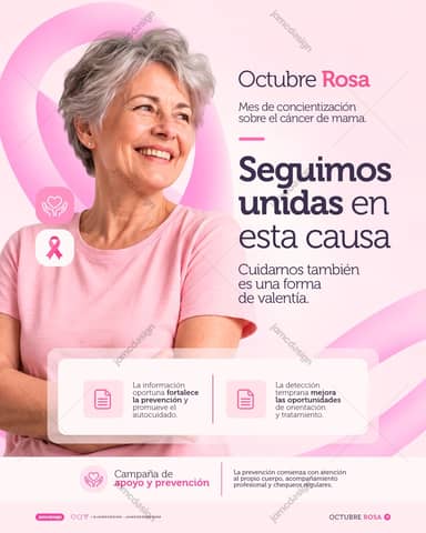 Breast Cancer Awareness Flyer Template PSD