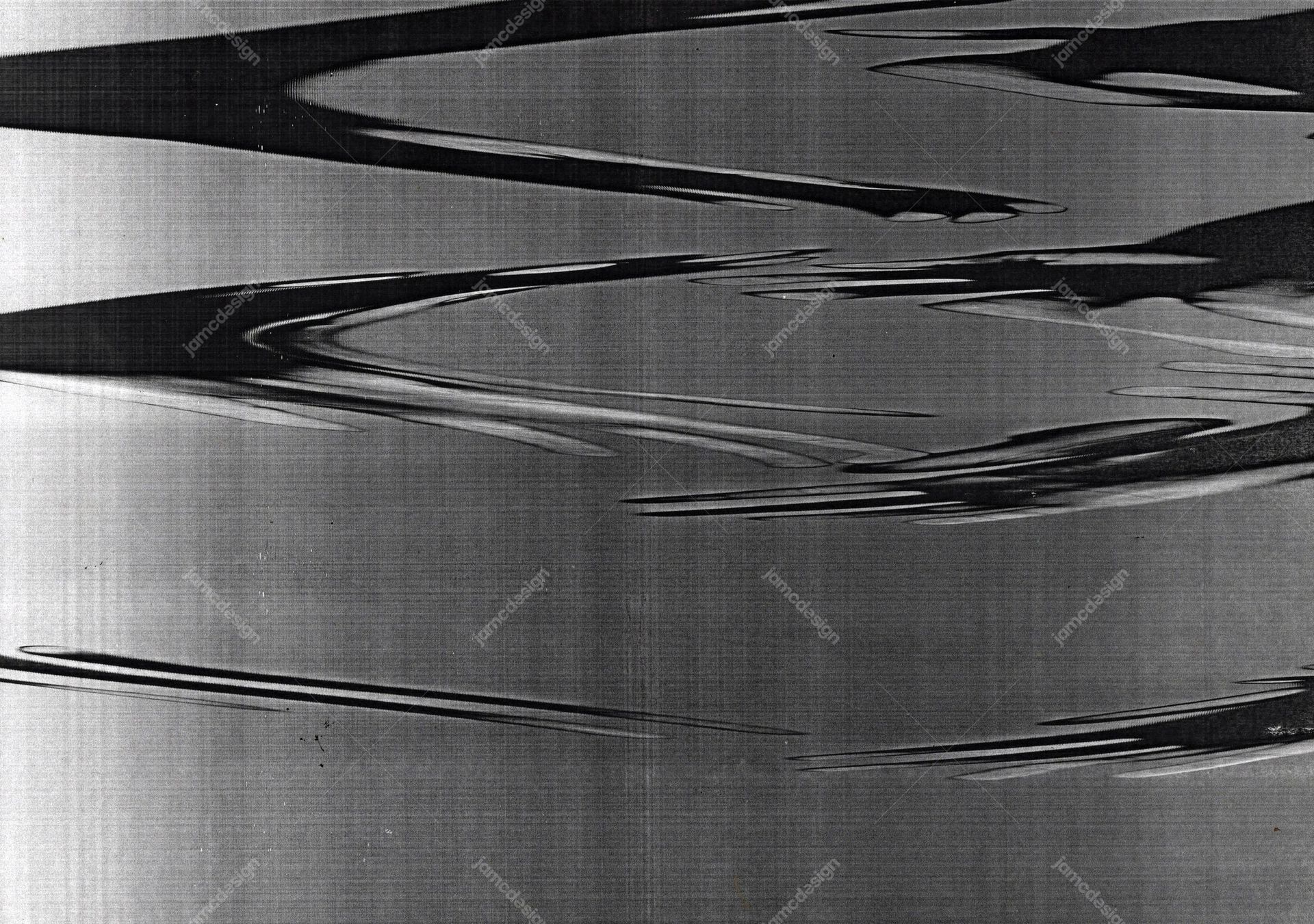 Abstract Silver And Black Wavy Texture. This monochrome JPG texture combines silver grey grain with sweeping black glitch streaks in an abstract metallic