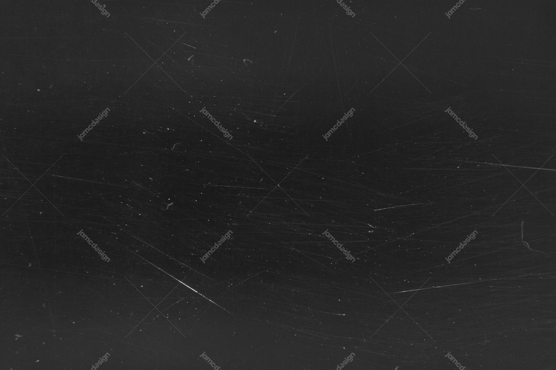 Black Grunge Texture With Intersecting Scratches. Download this dark monochrome JPG texture with fine grain, scattered specks and long intersecting scratches