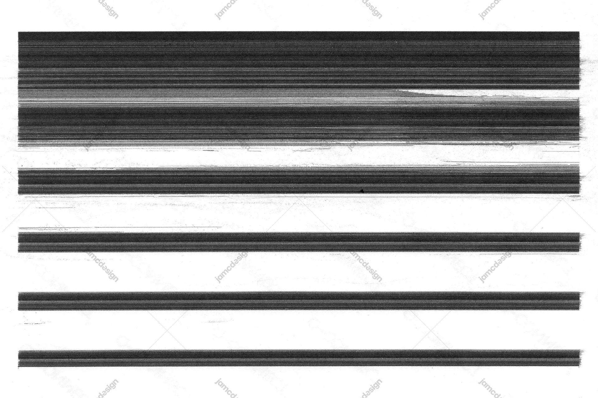 Textura De Faixas Irregulares De Tinta Preta. Esta textura monocromática em JPG apresenta faixas irregulares de tinta preta