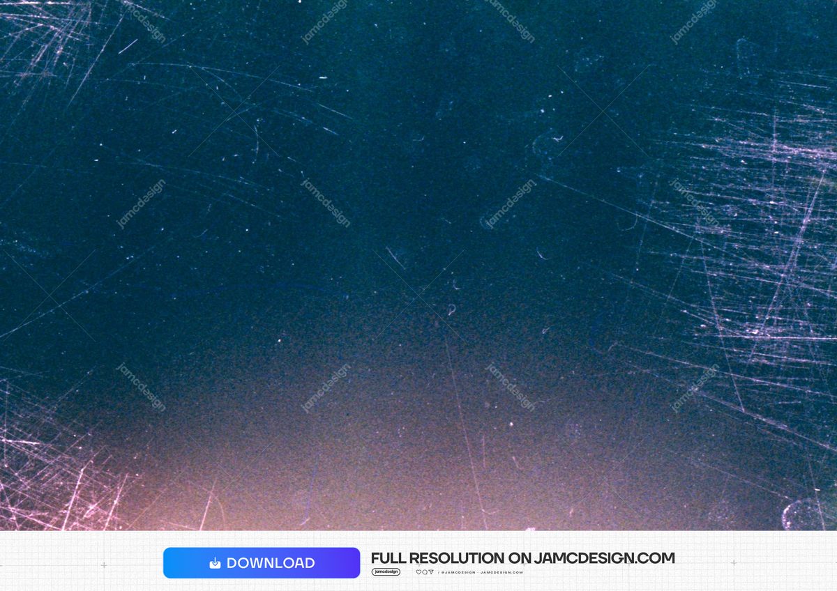 Distressed Abstract Texture With Colored Light Leaks. This JPG texture features a dark teal field with fine scratches and soft pink and blue light leaks — Additional preview