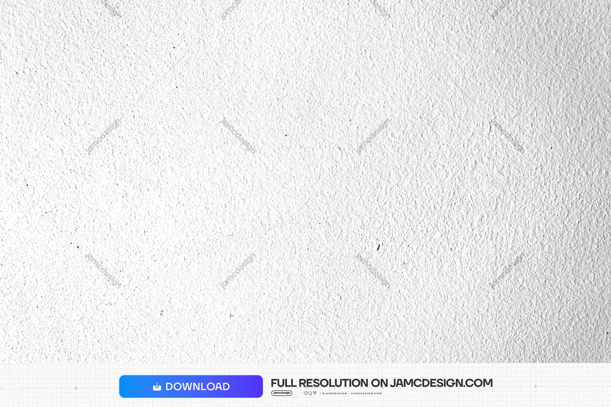 White Fine-Grain Plaster Texture PNG. This PNG texture shows a bright white plaster surface with fine, irregular grain and a lightly distressed finish — Additional preview