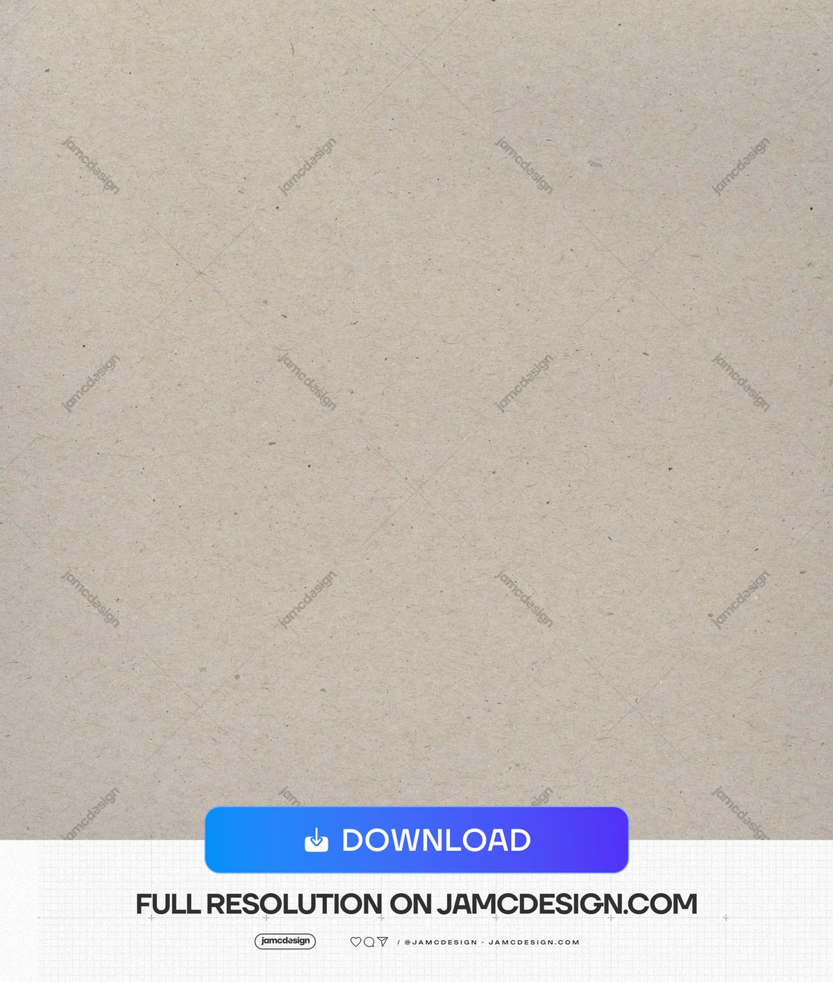 Paper Texture With Scattered Fibers. This JPG paper texture has a muted cream tone, fine grain and scattered fibers across an even surface — Additional preview