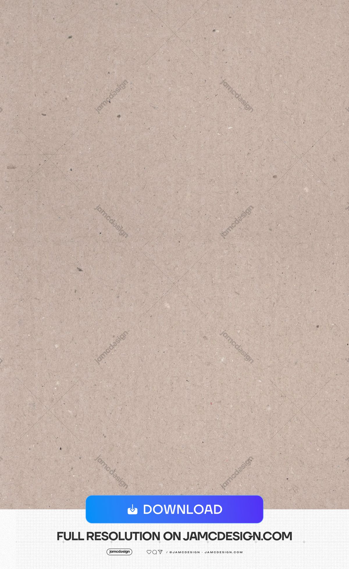 Pale Beige Paper Texture With Uneven Grain. This JPG paper texture in pale beige shows fine pulp fibers, scattered dark flecks and a softly uneven grain — Additional preview