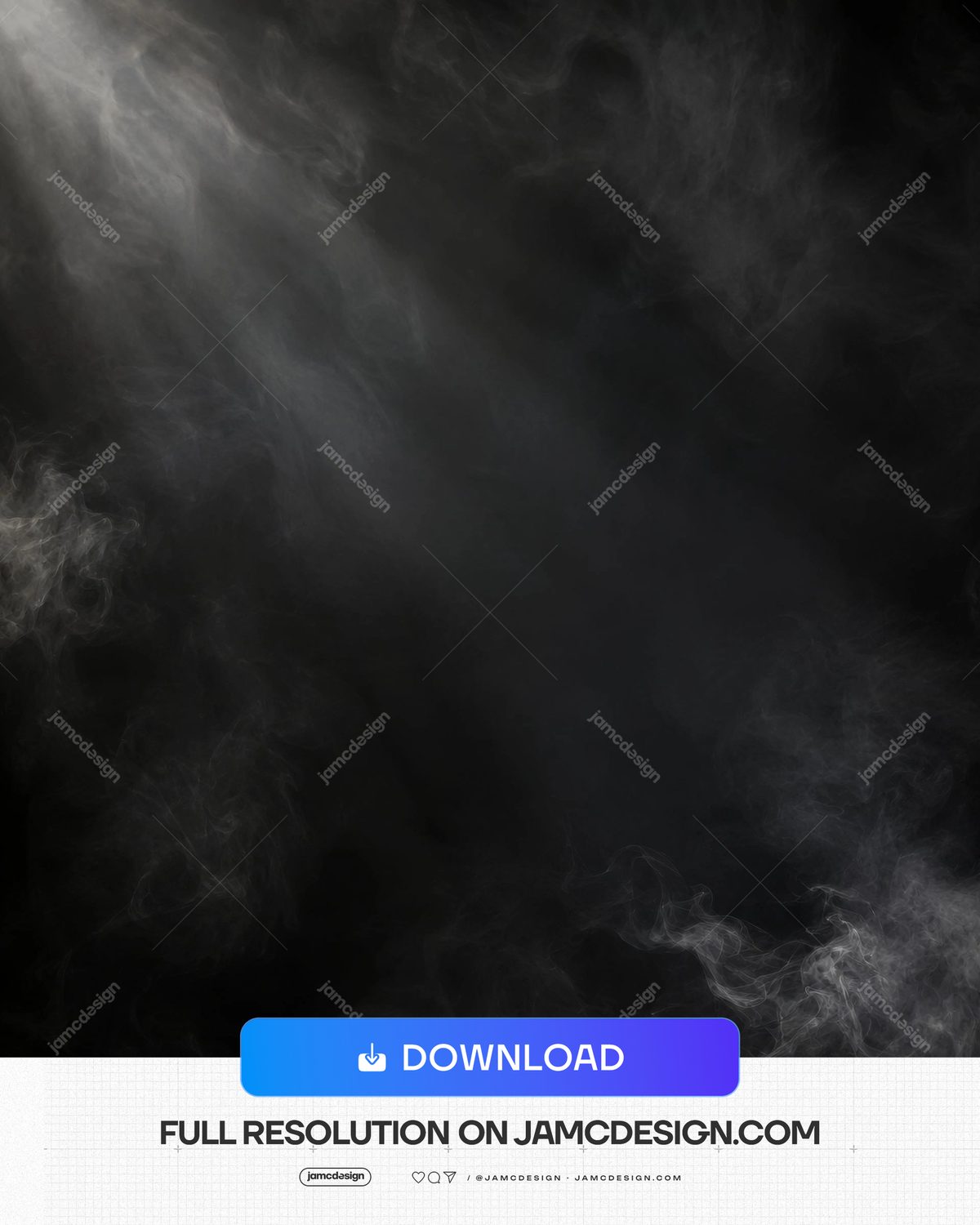 Dark Smoke Overlay Background With Soft Light Effect. Dark smoke overlay supplied as a JPG texture — Additional preview