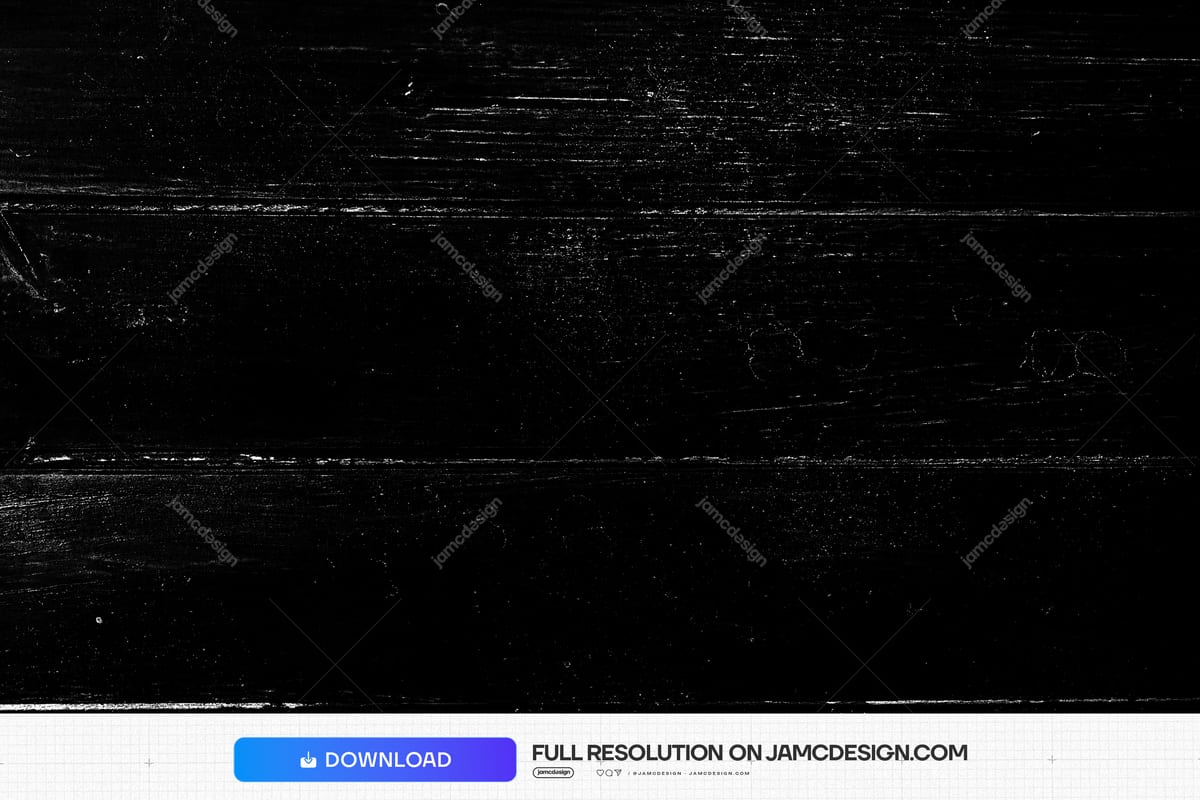 Dark Texture With Pale Horizontal Scratches PNG. Download this PNG grain texture featuring a nearly black surface with fine pale paint streaks and scattered — Additional preview