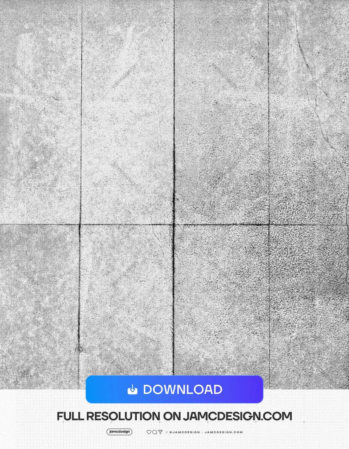 Worn Light Gray Concrete Tile Texture. Download this JPG concrete tile texture, showing light gray square paving with fine grain — Additional preview