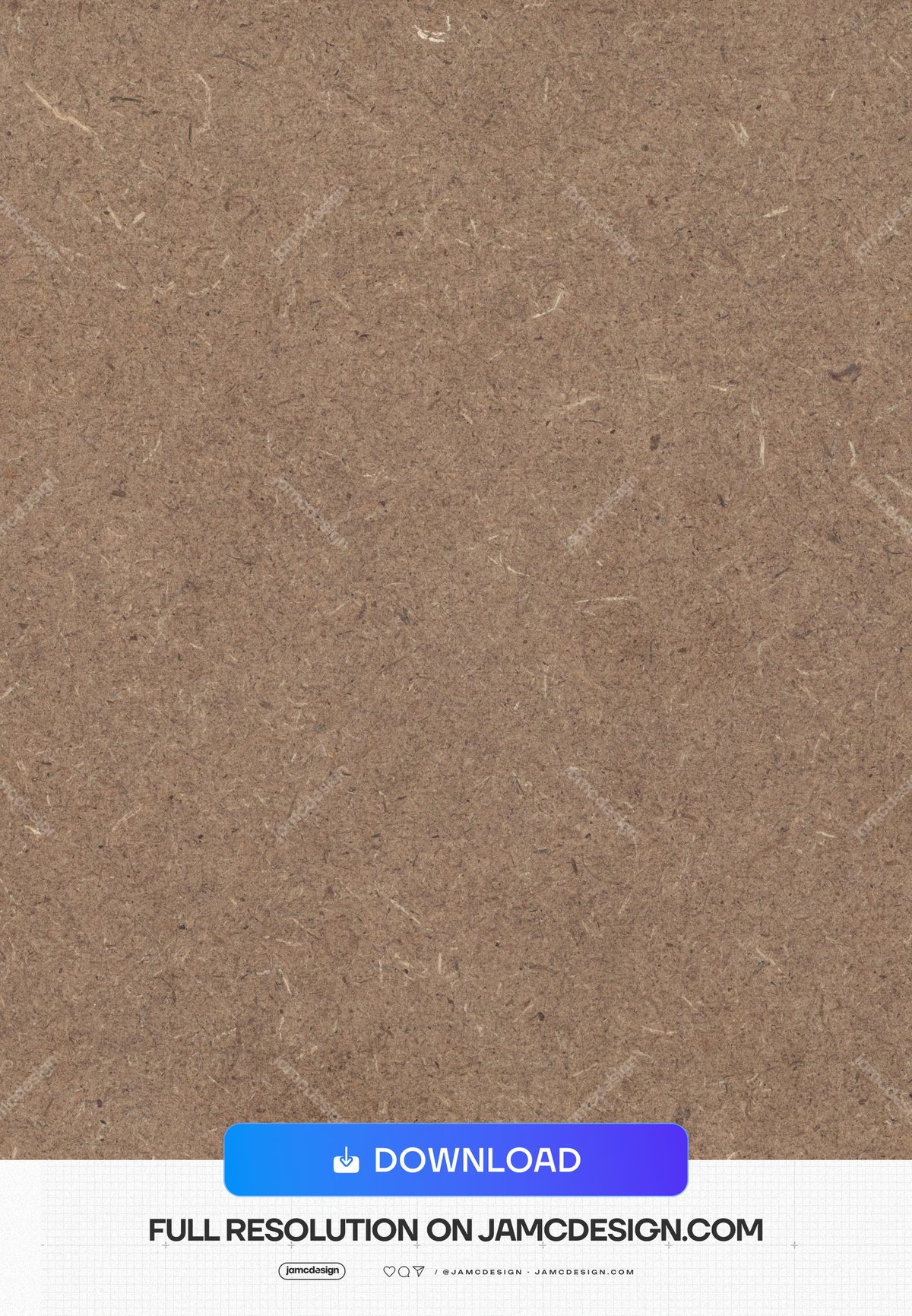 Textura De Papel Marrom Com Fibras Grossas. Baixe esta textura de papel em JPG, com tom marrom natural — Prévia adicional