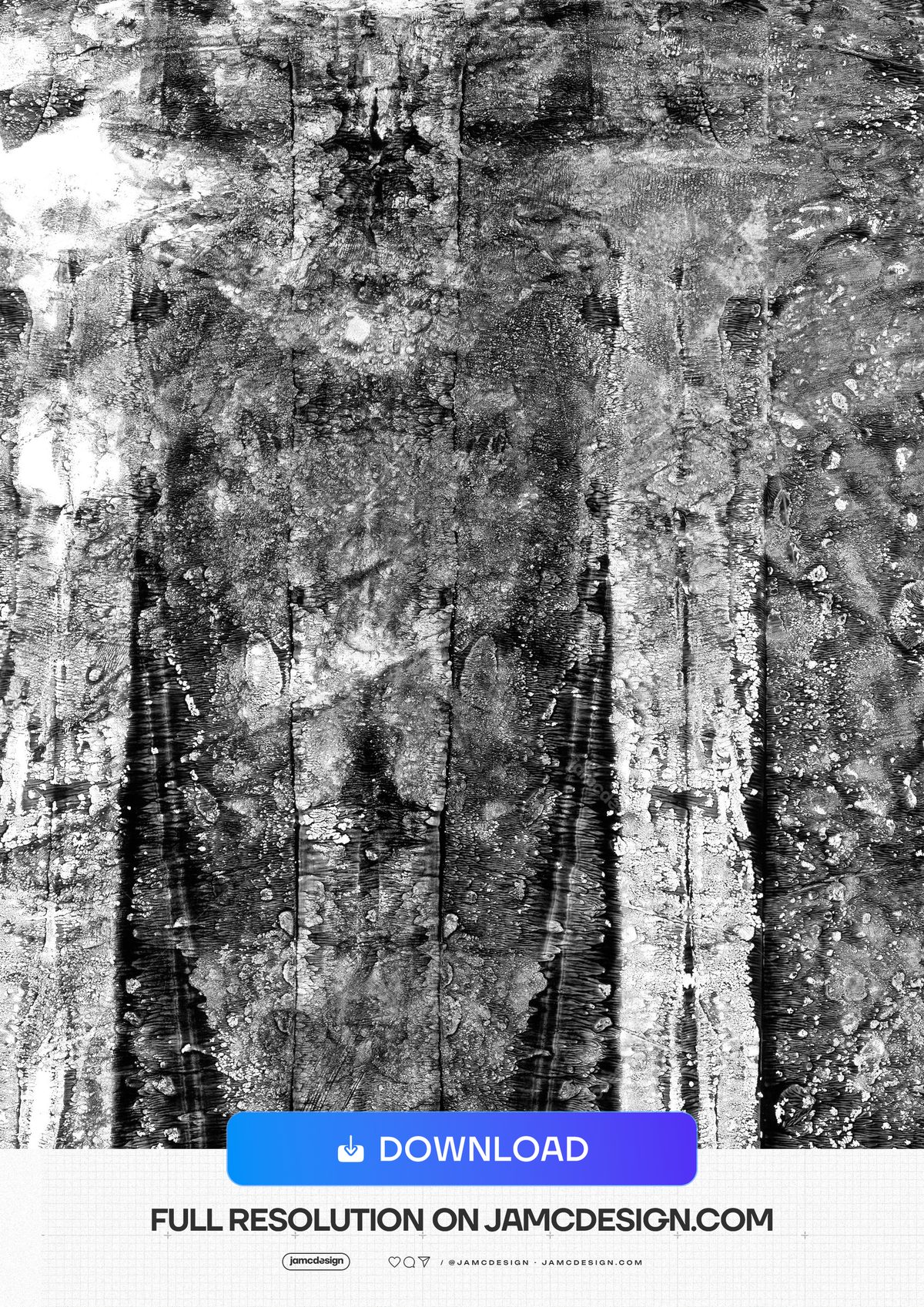 Gray Grunge Texture With Vertical Streaks And Scratches. Download this JPG grunge texture with a distressed monochrome surface, streaks — Additional preview