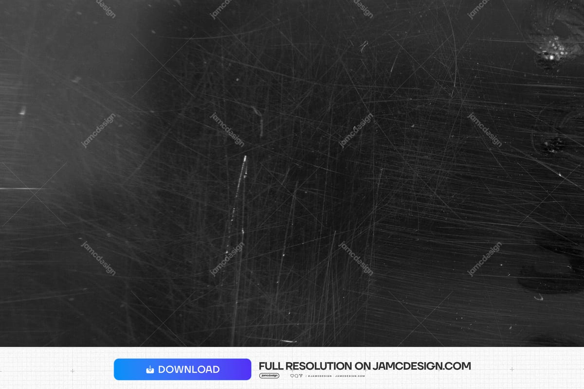 Dark Scratched Surface Texture Background. This dark monochrome JPG texture shows a densely scratched — Additional preview