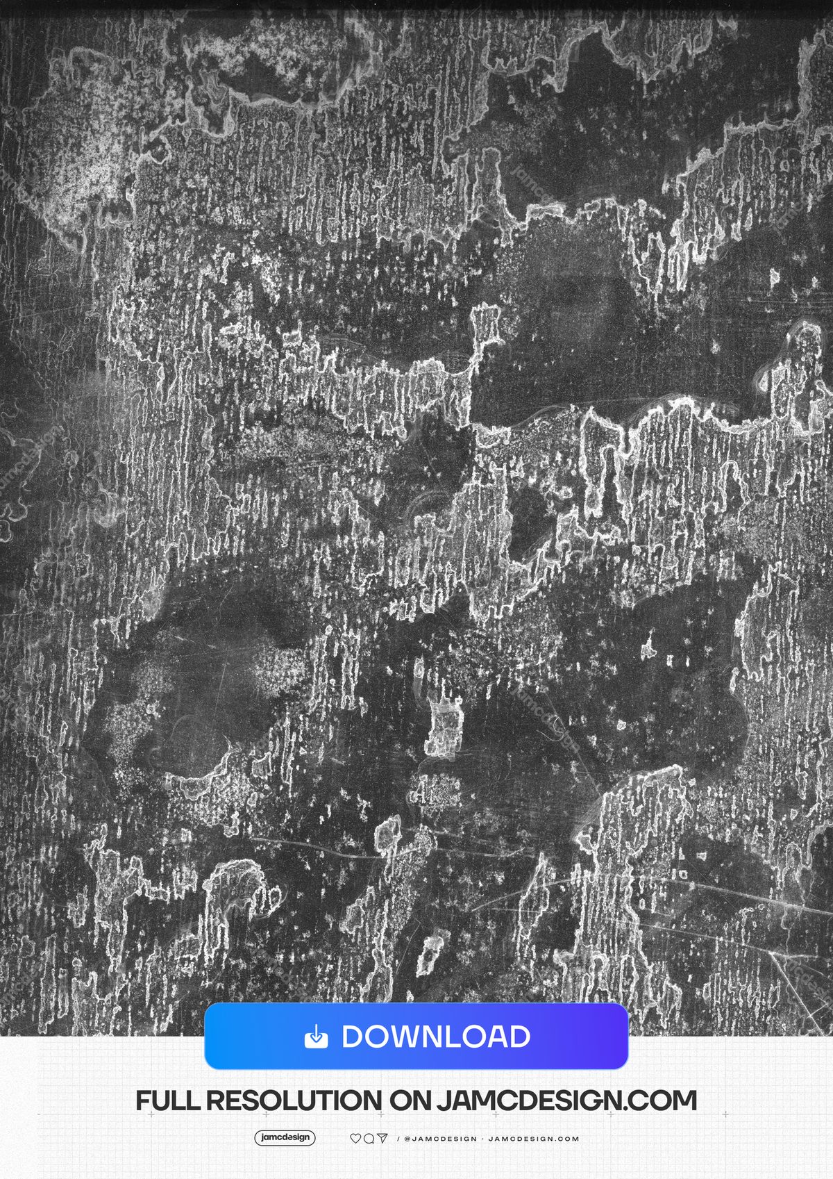 Charcoal Stone Texture With Pale Wear Marks. This dark monochrome stone texture JPG has a rough, cracked surface with irregular pale wear marks across — Additional preview