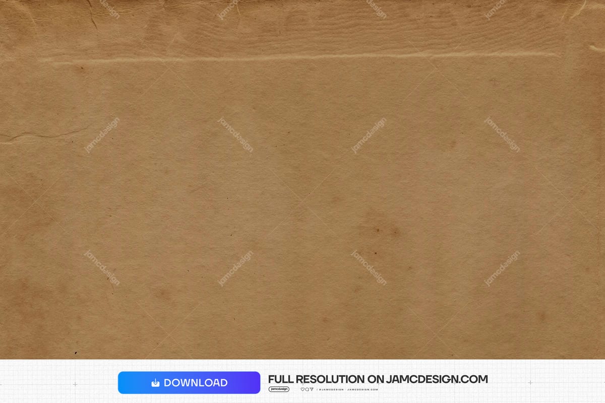 Grainy Tan Paper Texture With Horizontal Folds. Download this JPG paper texture, showing a tan, grainy surface with broad folds — Additional preview