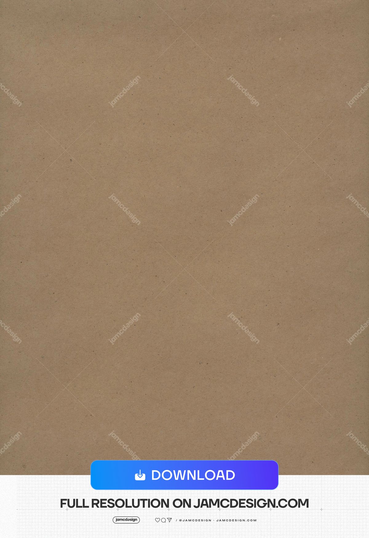 Muted Brown Paper Texture Background. Download this JPG paper texture for use as a subtle background — Additional preview