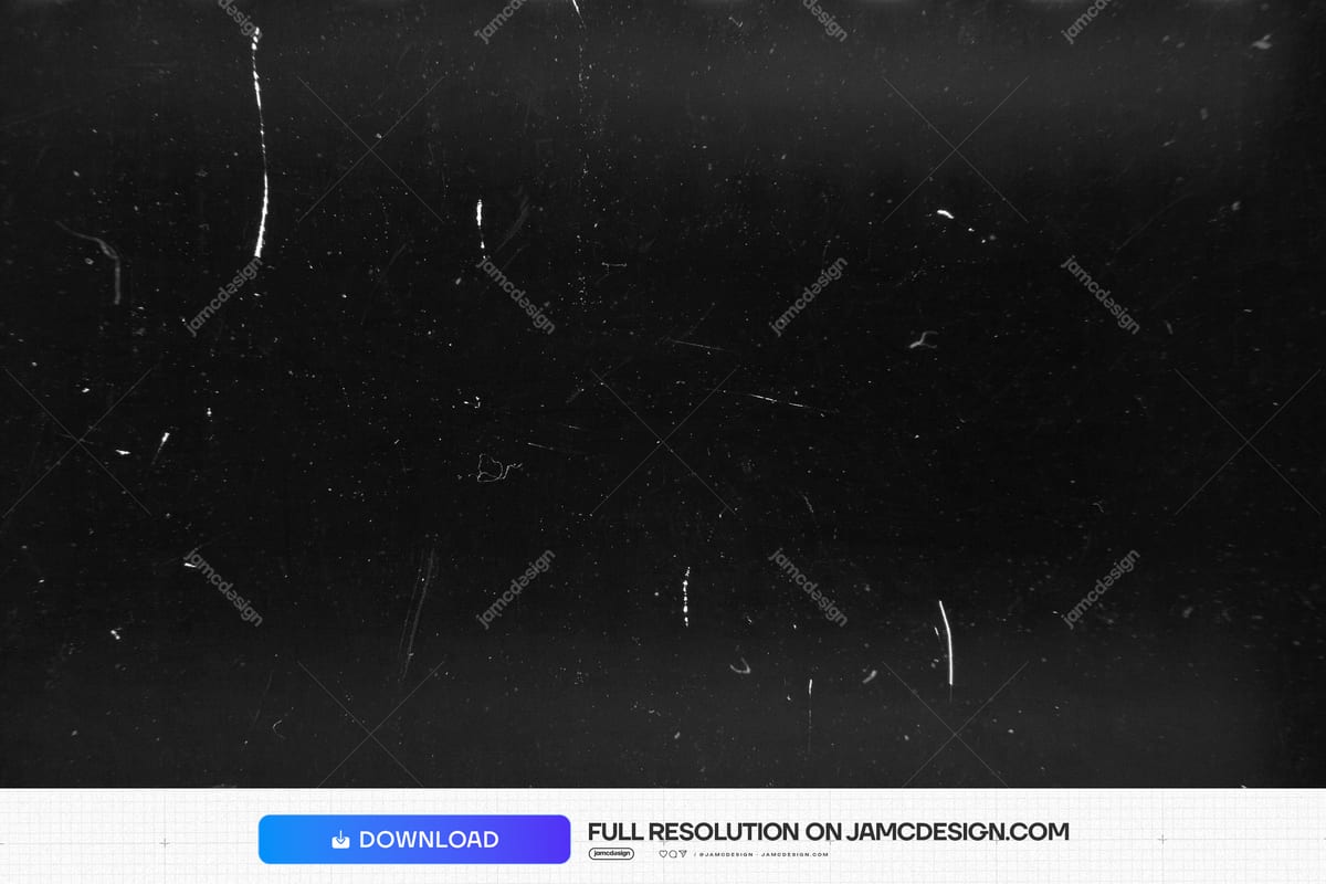 Black Grain Texture With Scattered Scratches. This JPG texture has fine dust speckles and scattered scratches across a dark, grainy black surface — Additional preview