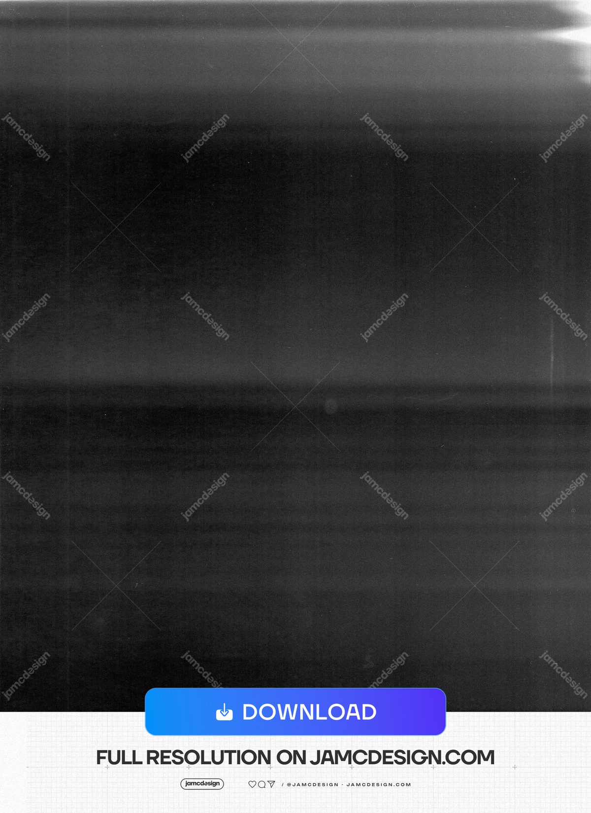 Monochrome Film Texture With Edge Light Flare. Download this JPG texture of a monochrome film surface, with a bright lens flare at the upper edge — Additional preview